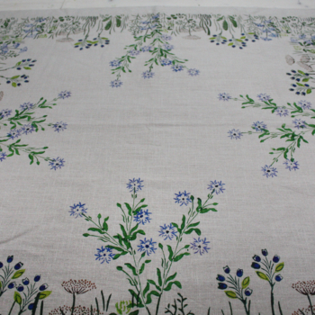 Mitteldecke Kornblumen